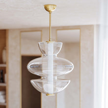 Load image into Gallery viewer, Palermo 5319 LED Pendant Light in bathroom.