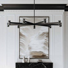 Load image into Gallery viewer, Predock LED Chandelier in living room.