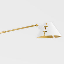 Load image into Gallery viewer, Split Semi Flush Mount Ceiling Light in Detail.