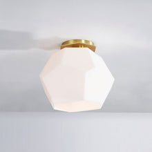 Load image into Gallery viewer, Tring Flush Mount Ceiling Light in Detail.