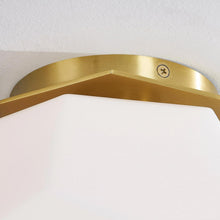 Load image into Gallery viewer, Tring Flush Mount Ceiling Light in Detail.