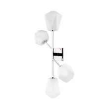 Load image into Gallery viewer, Tring LED Wall Light in Polished Nickel.