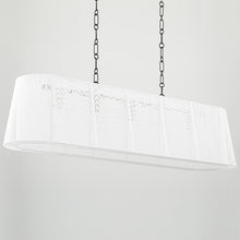 Load image into Gallery viewer, Verona Beach Linear Pendant Light in Detail.