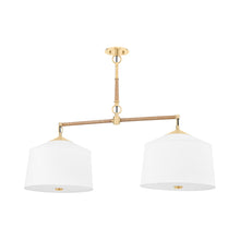 Load image into Gallery viewer, White Plains Linear Pendant Light.