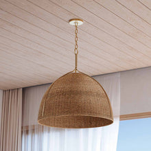 Load image into Gallery viewer, Woodlawn Pendant Light in living room.