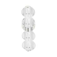 Load image into Gallery viewer, Lindley LED Bath Vanity Light in Polished Nickel (4-Light).