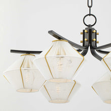 Load image into Gallery viewer, Saranac Chandelier in Detail.