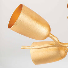 Load image into Gallery viewer, Vine Semi Flush Ceiling Light in Detail.