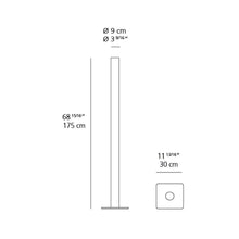 Load image into Gallery viewer, Ilio LED Floor Lamp - line drawing.