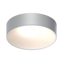 Load image into Gallery viewer, Ilios™ LED Flush Mount Ceiling Light in Dove Gray (10-Inch).