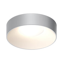 Load image into Gallery viewer, Ilios™ LED Flush Mount Ceiling Light in Dove Gray (14-Inch).