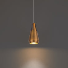 Load image into Gallery viewer, Ingot LED Pendant Light in Detail.