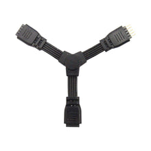 Load image into Gallery viewer, InvisiLED 24V 3 Way "Y" Connector in Black.