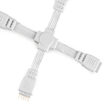 Load image into Gallery viewer, InvisiLED 24V 4 Way "X" Connector in Detail.