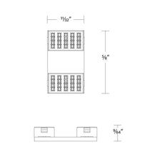 Load image into Gallery viewer, InvisiLED CCT Joiner Cable Extender - line drawing.