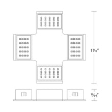 Load image into Gallery viewer, InvisiLED CCT Tape to Tape Connector - line drawing.