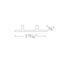 Load image into Gallery viewer, InvisiLED Mounting Clips for Aluminum Channel - line drawing.