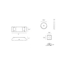 Load image into Gallery viewer, InvisiLED Touch On/Off and Occupancy Sensor - line drawing.