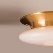 Load image into Gallery viewer, Irvington LED Flush Mount Ceiling Light in Detail.