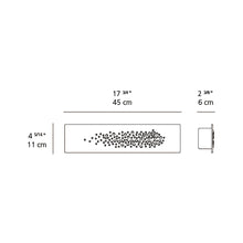Load image into Gallery viewer, Islet LED Wall Light - line drawing.