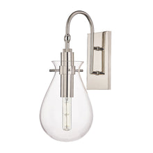 Load image into Gallery viewer, Ivy LED Wall Light in Polished Nickel.