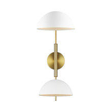 Load image into Gallery viewer, Jane Double Wall Light in Detail.