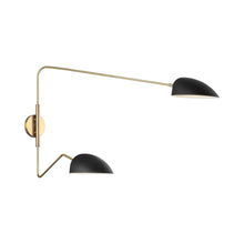 Load image into Gallery viewer, Jane Double Wall Light in Detail.