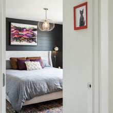 Load image into Gallery viewer, Jasmine Pendant Light in bedroom.