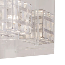 Load image into Gallery viewer, Jewel Box Bath Wall Light in Detail.