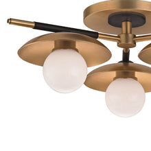 Load image into Gallery viewer, Julien LED Semi Flush Mount Ceiling Light in Detail.