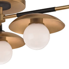 Load image into Gallery viewer, Julien LED Semi Flush Mount Ceiling Light in Detail.