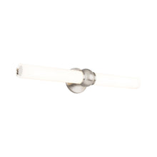 Load image into Gallery viewer, Juliet LED Bath Wall Light in Brushed Nickel (Large).