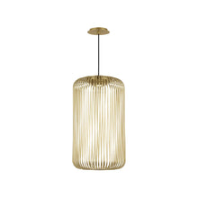 Load image into Gallery viewer, Kai LED Pendant Light in Plated Brass (Small).