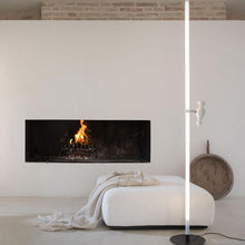 Load image into Gallery viewer, Accipicchio LED Floor Lamp in bedroom.