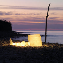 Load image into Gallery viewer, Alibabig LED Floor Lamp in Outside Area.