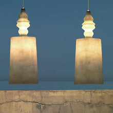 Load image into Gallery viewer, Alibabig LED Pendant Light in Outside Area.