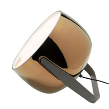Load image into Gallery viewer, Bag LED Floor Lamp in Smooth Ceramic/Glossy Bronze.