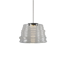Load image into Gallery viewer, Bibendum LED Pendant Light in Transparent (13.78-Inch).