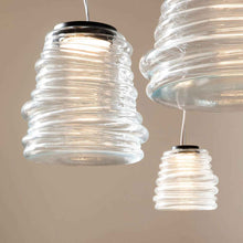 Load image into Gallery viewer, Bibendum LED Pendant Light in Detail.