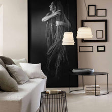 Load image into Gallery viewer, Bibendum LED Pendant Light in living room.