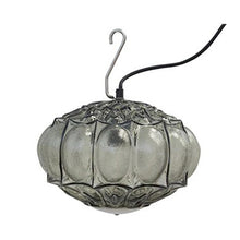 Load image into Gallery viewer, Ginger Outdoor LED Pendant Light in Smoked Glass/With Hook (7.87-Inch).