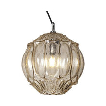 Load image into Gallery viewer, Ginger Outdoor LED Pendant Light in Yellow Glass/Without Hook (10.24-Inch).
