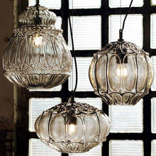 Load image into Gallery viewer, Ginger LED Pendant Light in Detail.