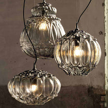 Load image into Gallery viewer, Ginger LED Pendant Light in Detail.