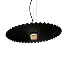 Load image into Gallery viewer, Gonzaga Outdoor LED Pendant Light in Black Aluminum (Small).