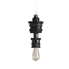 Load image into Gallery viewer, MEK 2 LED Pendant Light in Black Ceramic (18W).