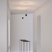 Load image into Gallery viewer, Moonbloom LED Pendant Light in hallway.