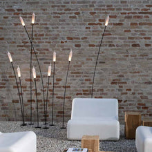 Load image into Gallery viewer, Nilo Outdoor LED Floor Lamp Outside Area.