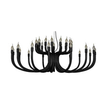 Load image into Gallery viewer, Snoob LED Chandelier in Black (Large).