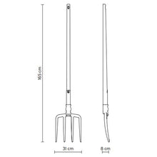 Load image into Gallery viewer, Tobia LED Floor Lamp - line drawing.